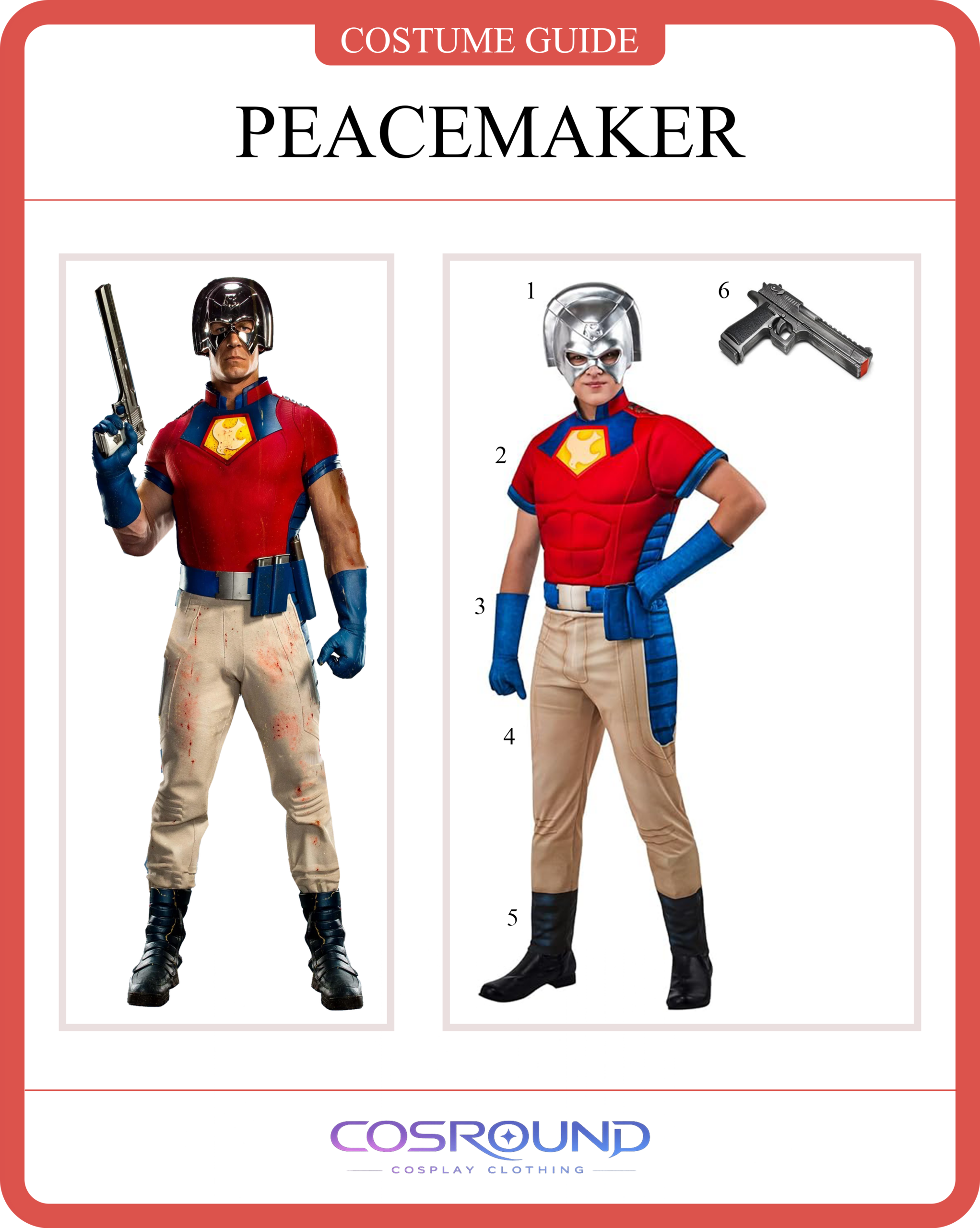 Peacemaker Costume Guide
