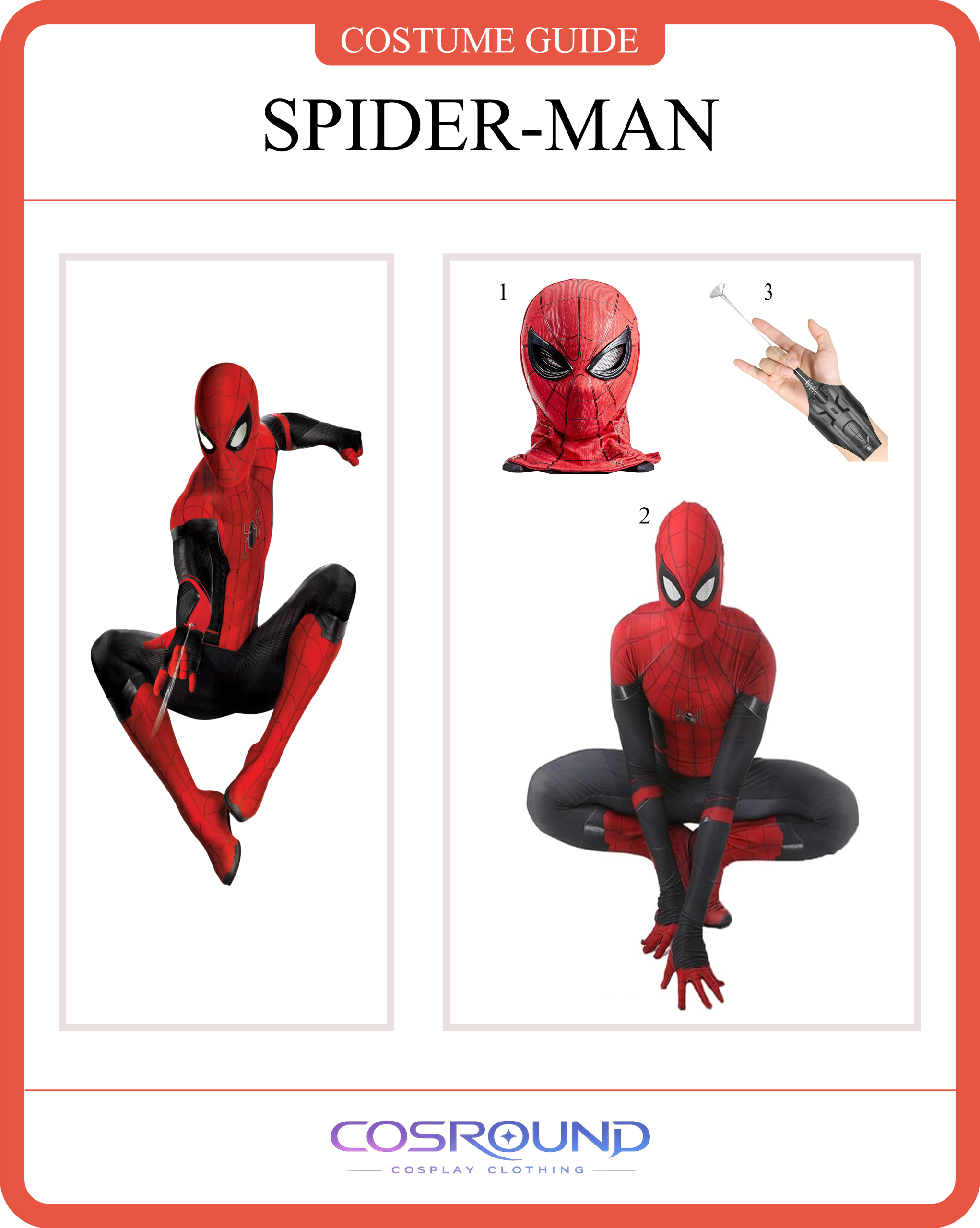 Tom Holland Spider-Man Costume Guide