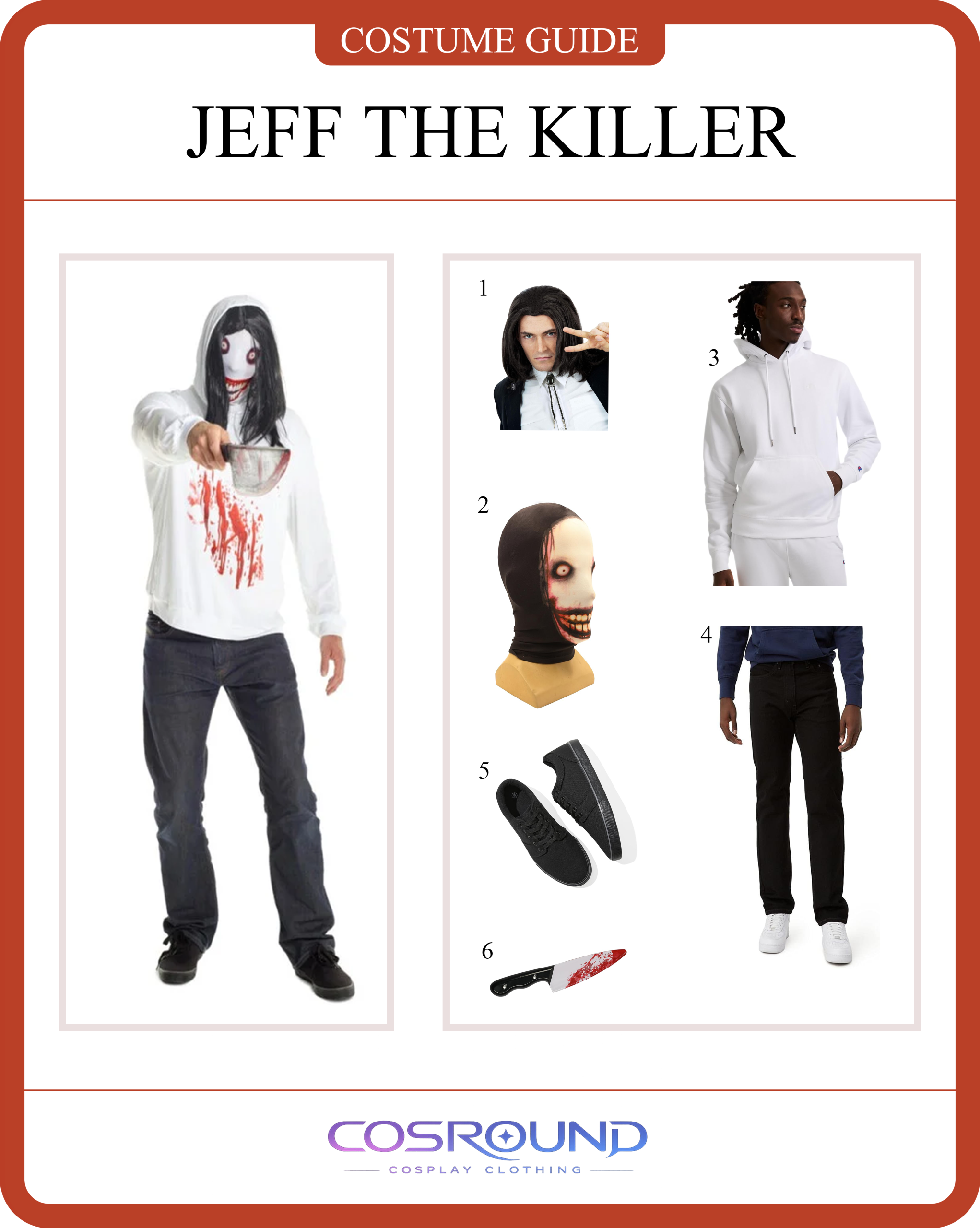 Jeff the Killer Costume Guide