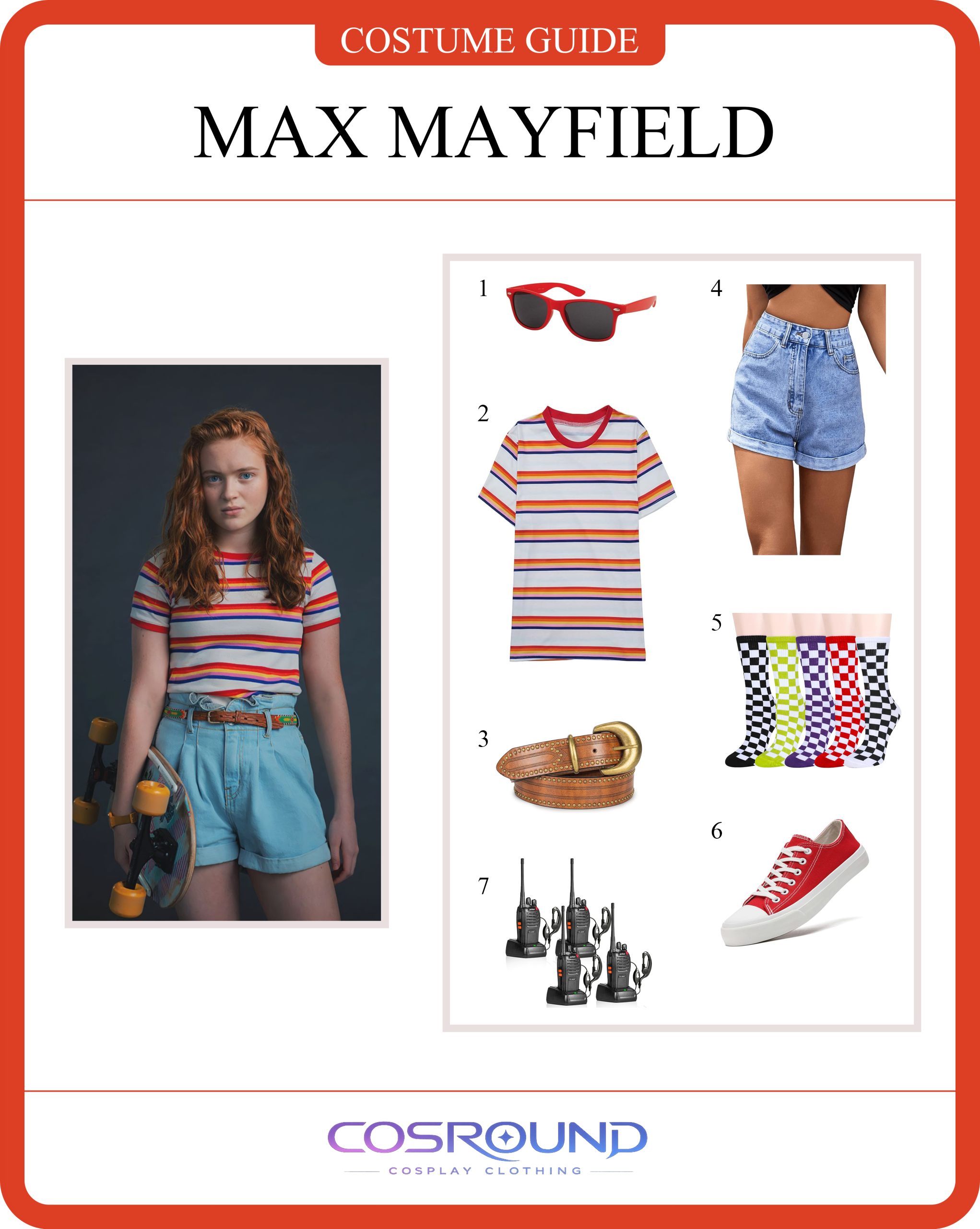 Max Mayfield (Season 3) Costume Guide