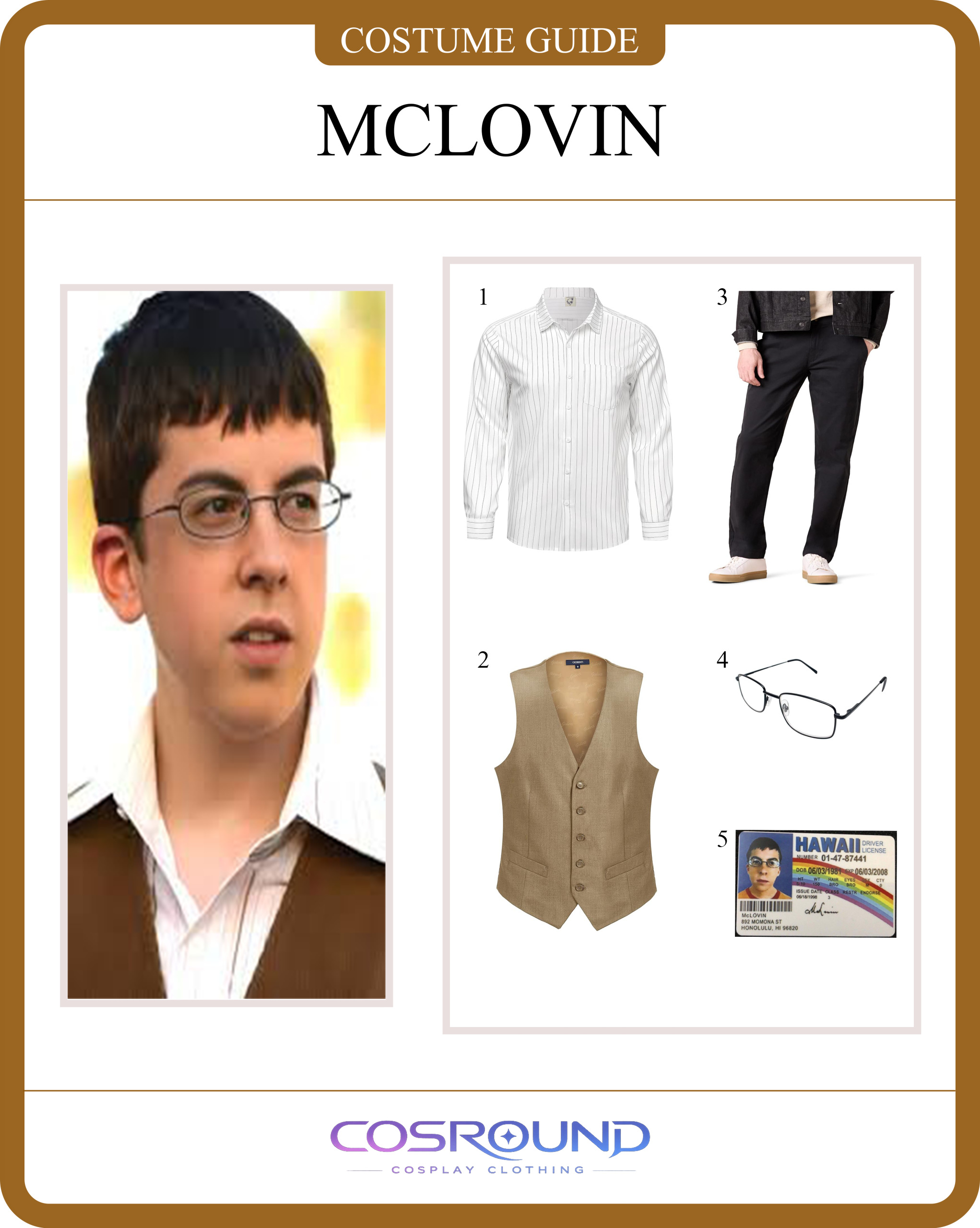 McLovin Costume Guide