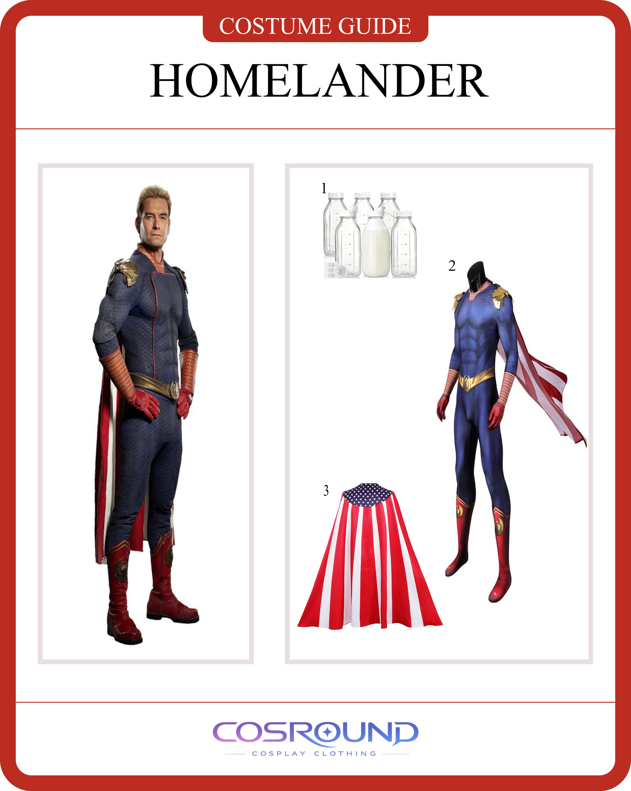 Homelander Costume Guide