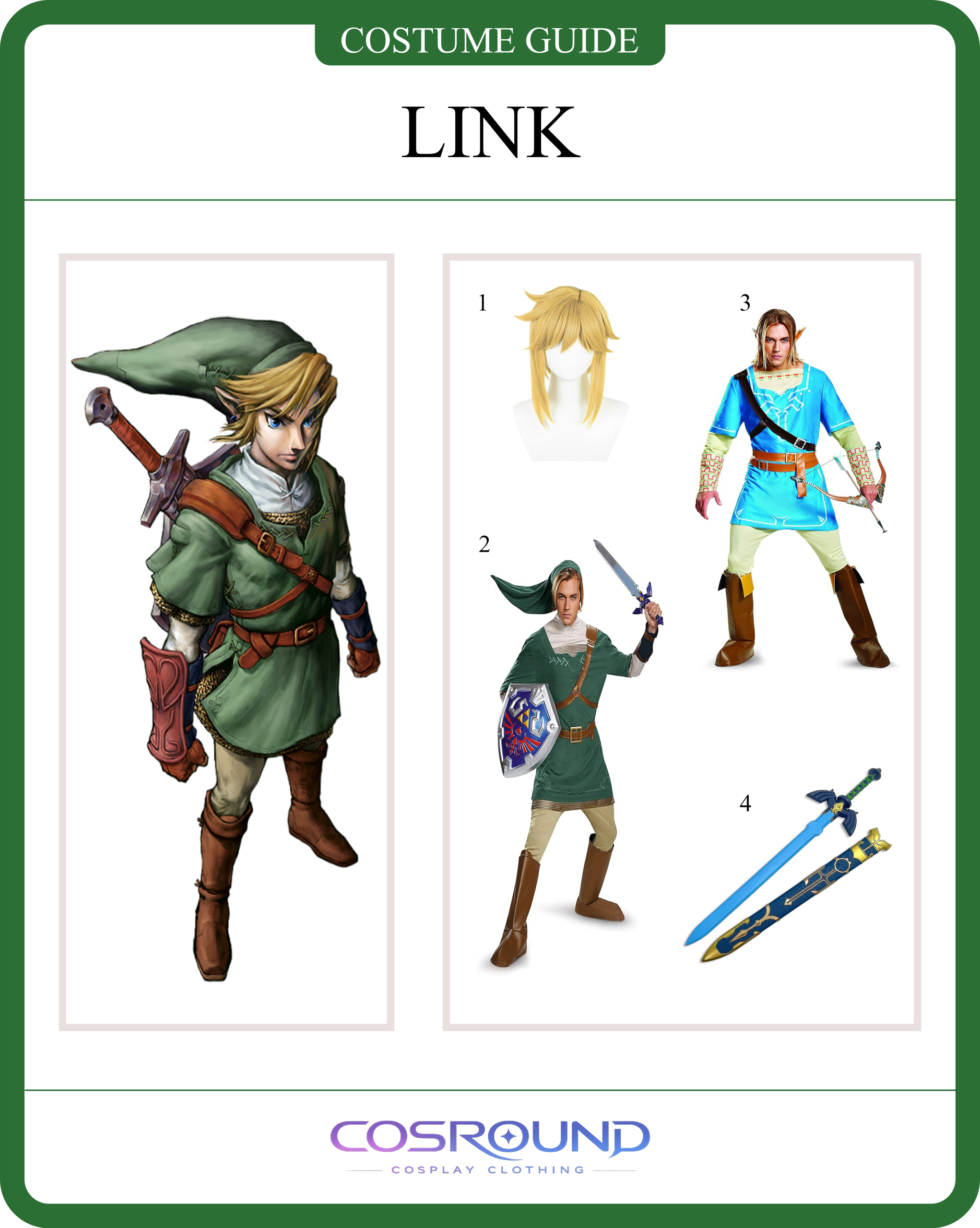 Link Costume Guide